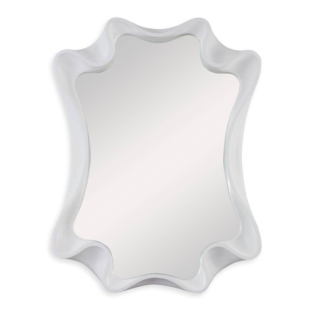 Ambella Home Collection Scalloped Mirror - Bright White