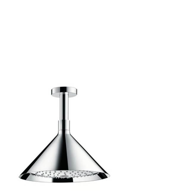 Axor Front Showerhead 240 2-Jet with Ceiling Connector, 2.5 GPM in Chrome