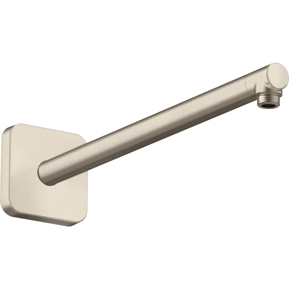 Axor ShowerSolutions Showerarm SoftCube, 15'' in Brushed Nickel