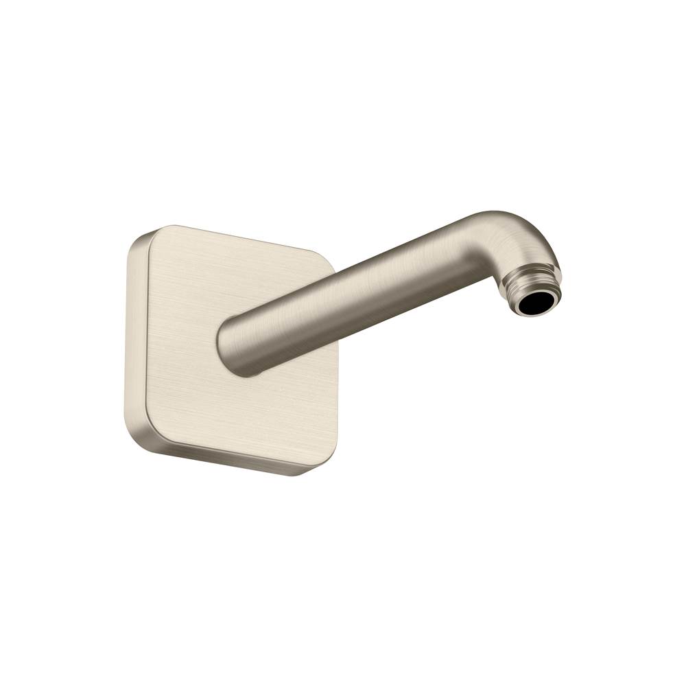 Axor ShowerSolutions Showerarm SoftCube, 9'' in Brushed Nickel