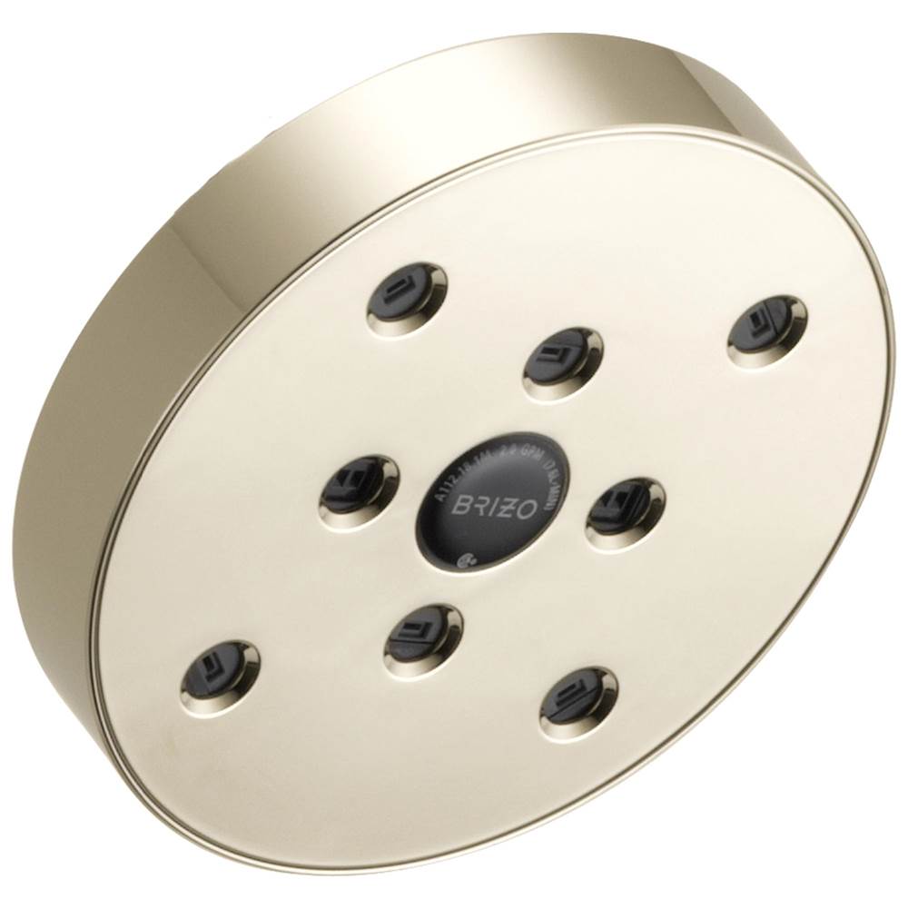 Brizo Universal Showering 5'' Linear Round H2Okinetic<sup>®</sup> Single Function Wall Mount Showerhead