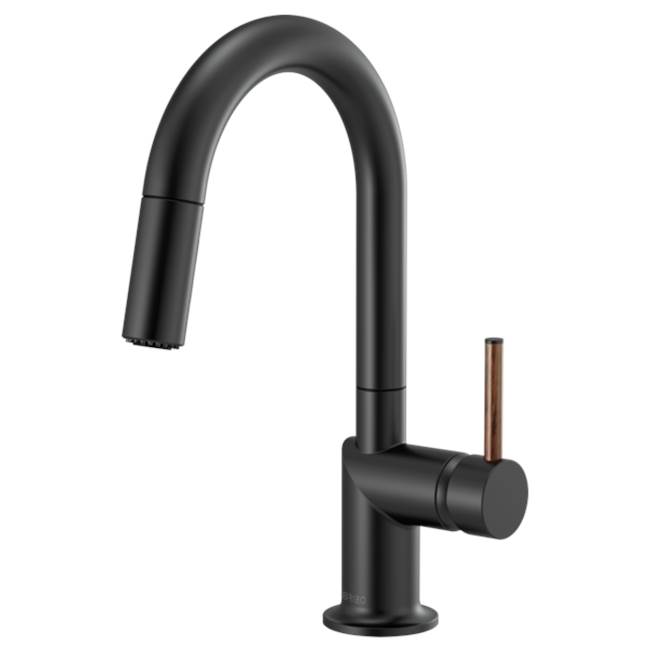 Brizo Odin® Pull-Down Prep Faucet with Arc Spout - Less Handle