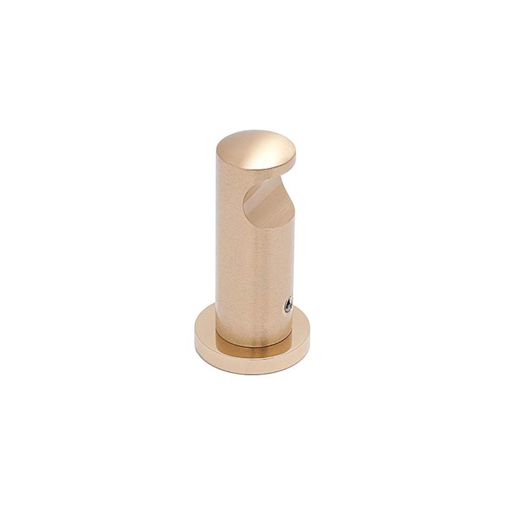 Colonial Bronze Robe Hook Hand Finished in Unlacquered Polished Brass and Unlacquered Polished Brass