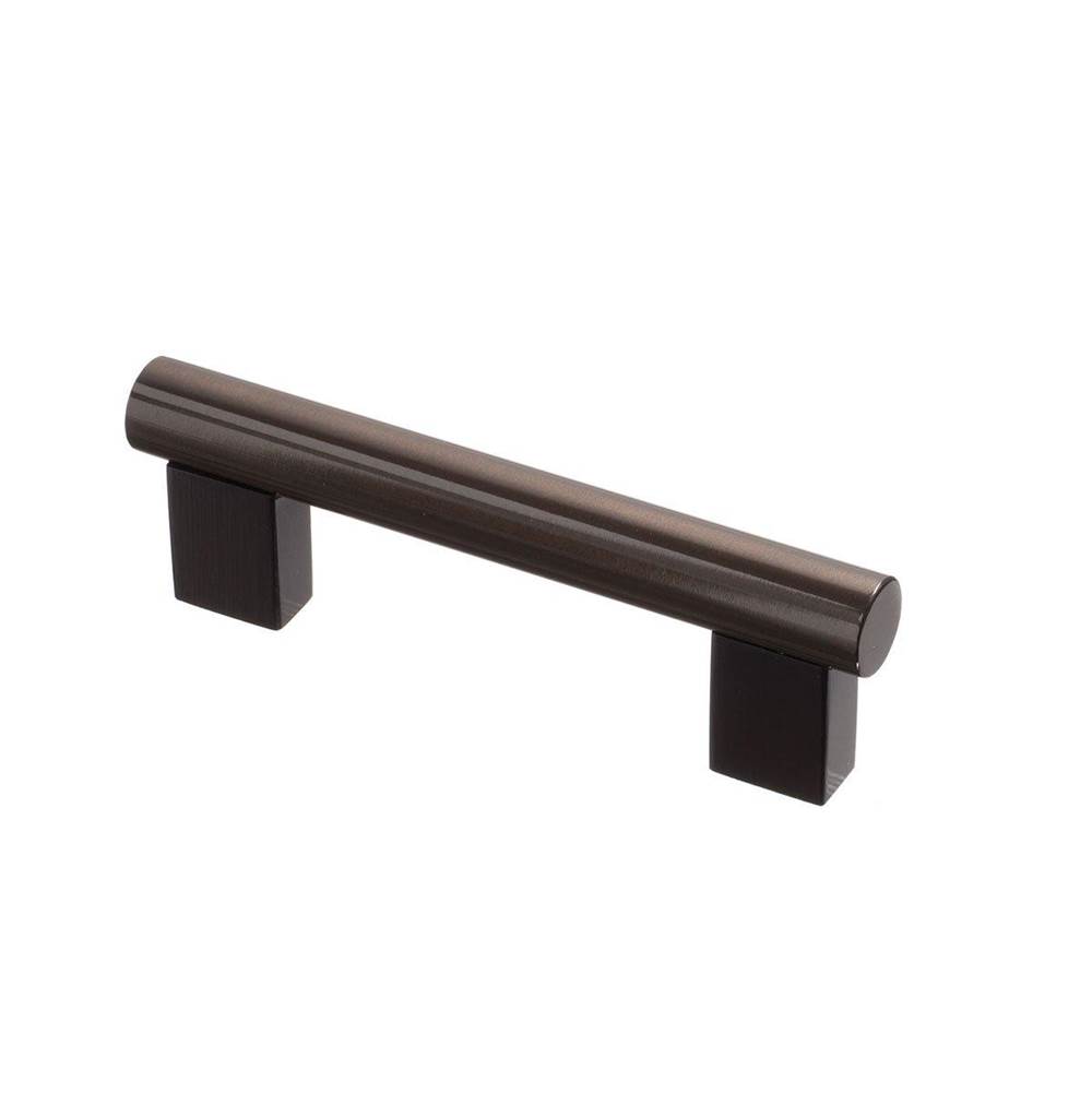 Colonial Bronze Cabinet Pull Hand Finished in Satin Black