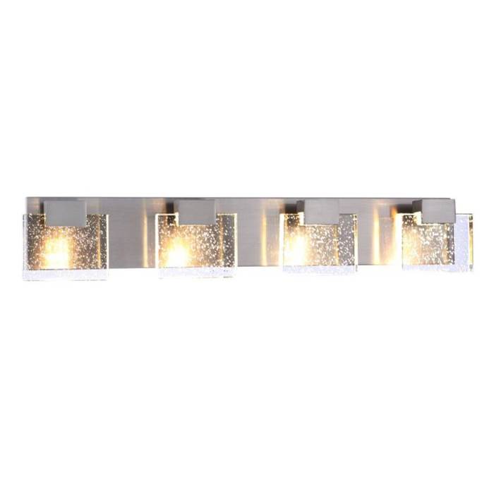 Craftmade Alamere LED 4 Light Vanity - SB , Damp rated