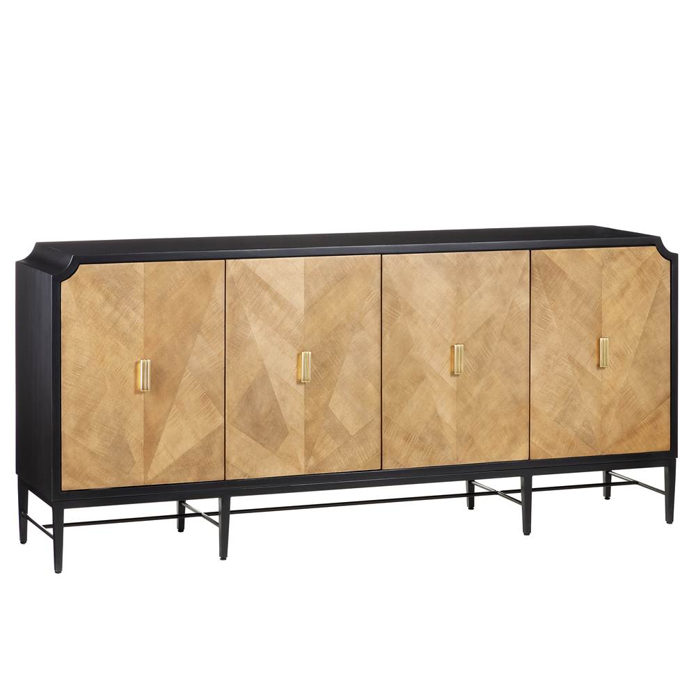 Currey And Company Kallista Taupe Credenza