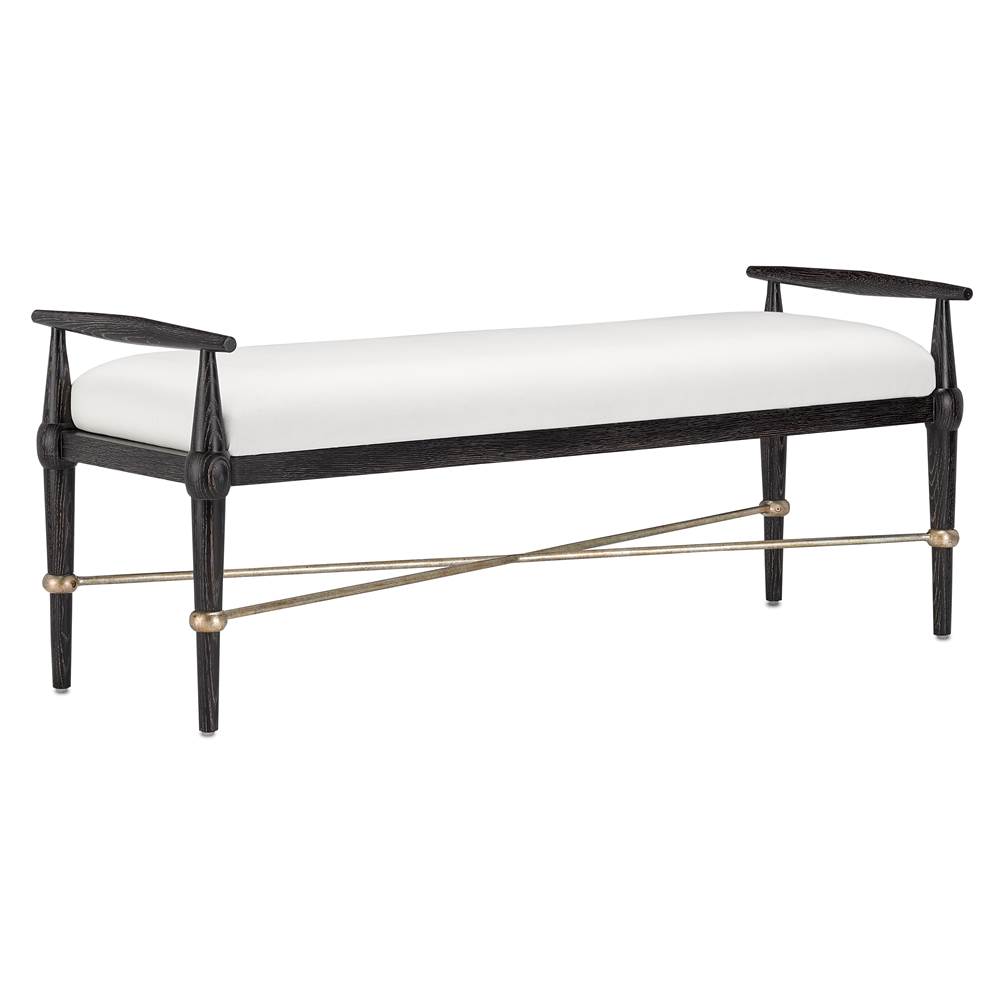 Currey And Company Perrin Muslin Bench