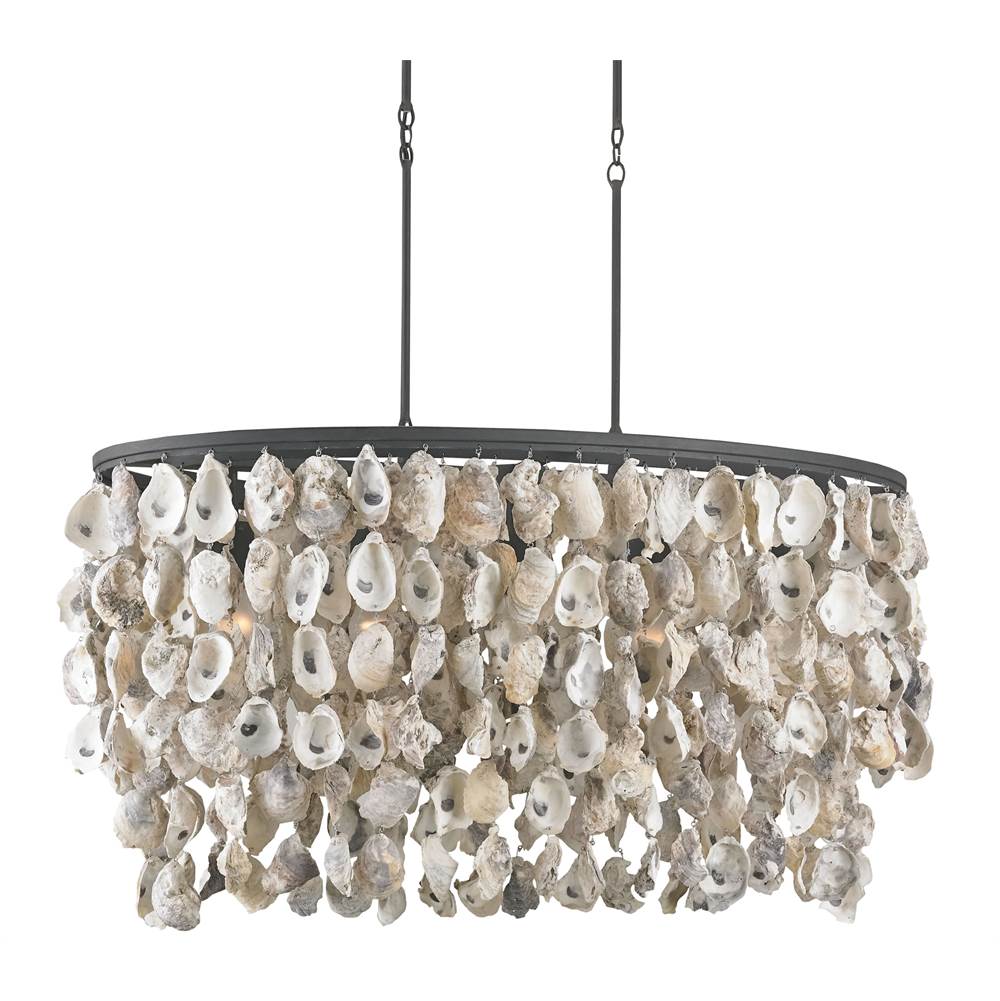 Currey And Company Stillwater Oval Chandelier