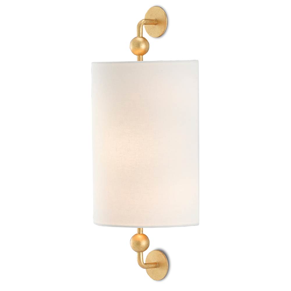Currey And Company Tavey Gold Wall Sconce