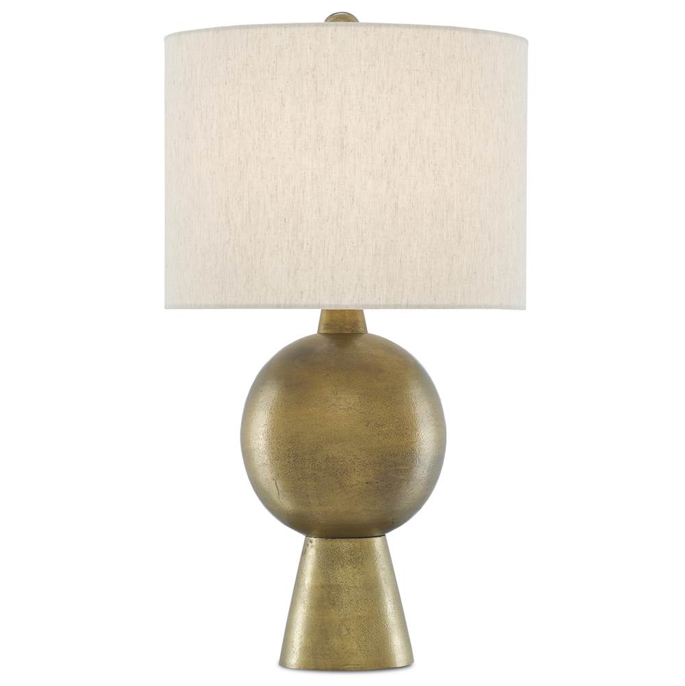 Currey And Company Rami Brass Table Lamp