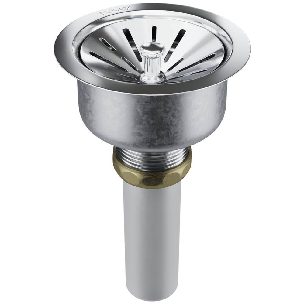 Elkay Perfect Drain Fitting Type 304 Stainless Steel Body, and Strainer Chrome