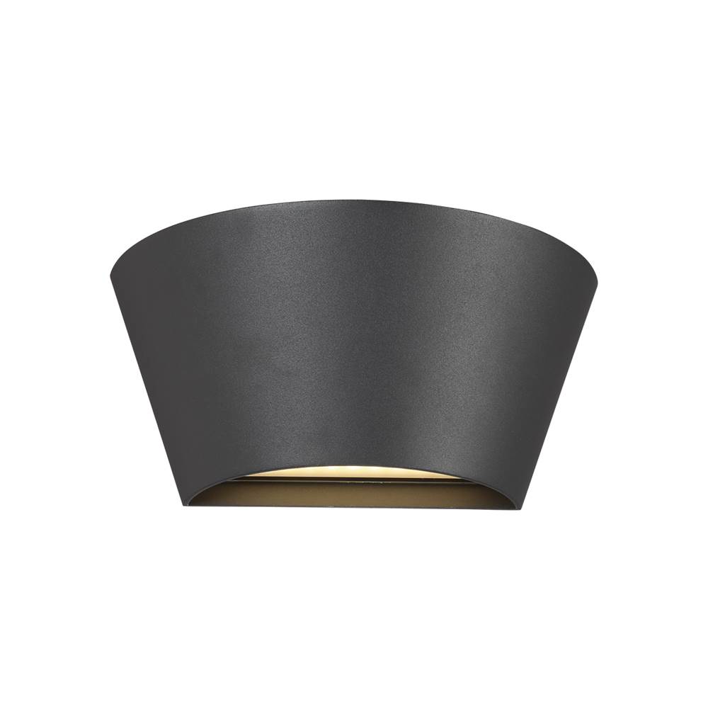 Eurofase Half-Cone LED Outdoor Wall Mount in Graphite Grey - 34175-026