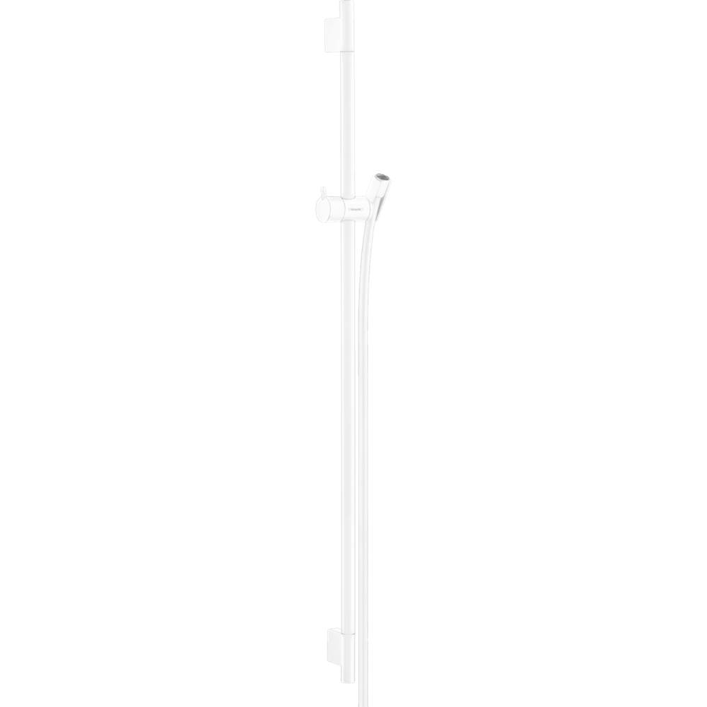 Hansgrohe Unica Wallbar S, 36'' in Matte White