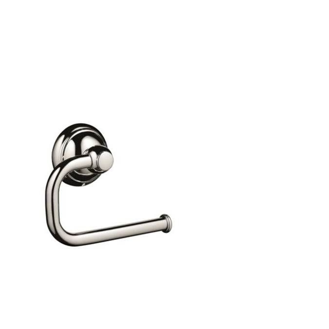 Hansgrohe C Accessories Toilet Paper Holder in Polished Nickel
