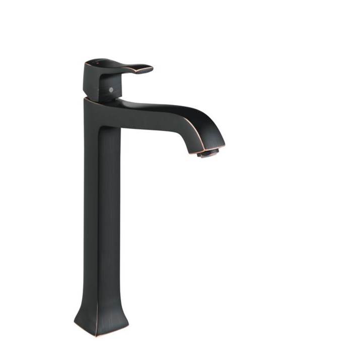 Hansgrohe Metris C Single-Hole Faucet 250 with Pop-Up Drain, 1.2 GPM in Rubbed Bronze