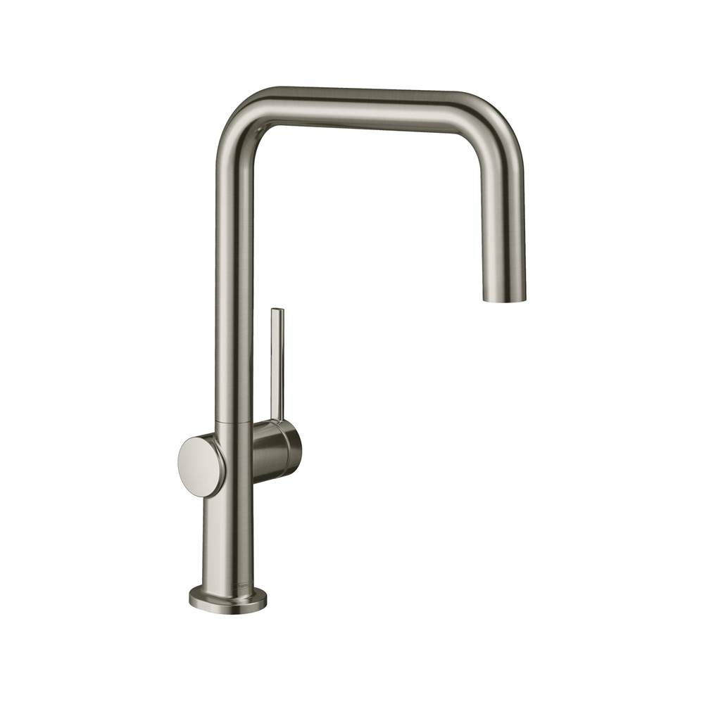 Hansgrohe Talis N Kitchen Faucet, U-Style 1-Spray, 1.5 GPM in Steel Optic