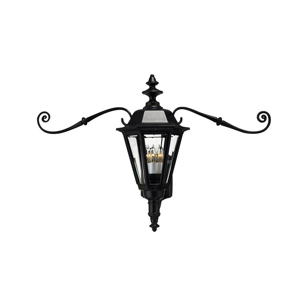 Hinkley Lighting Large Wall Mount Lantern with Scroll