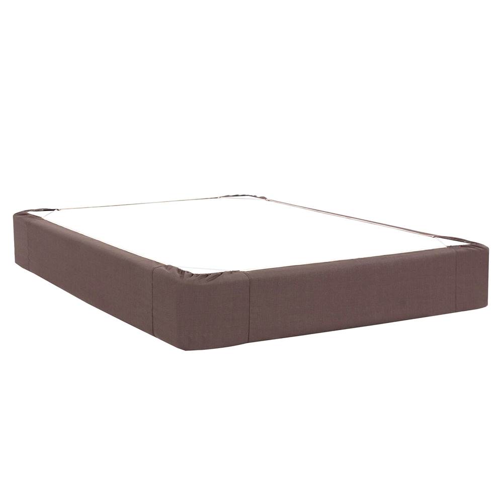 Howard Elliott Queen Boxspring Cover Sterling Charcoal