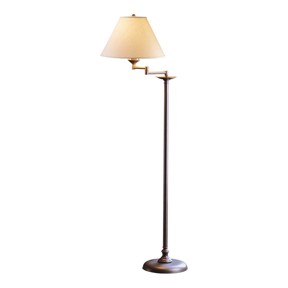Hubbardton Forge Simple Lines Swing Arm Floor Lamp, 242050-SKT-85-SB1555