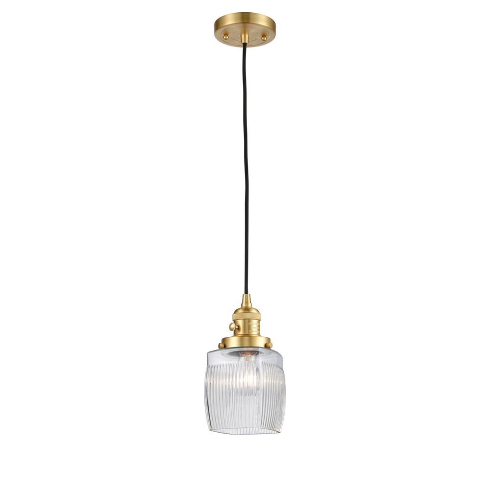 Innovations Colton 1 Light 5.5'' Mini Pendant with Switch