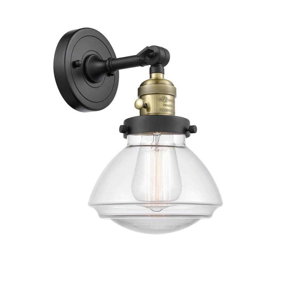 Innovations Olean 1 Light 6.75 inch Sconce With Switch