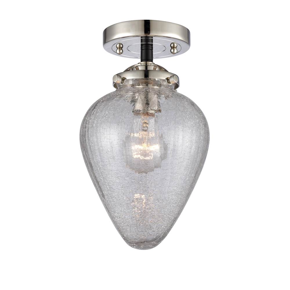 Innovations Geneseo 1 Light Semi-Flush Mount part of the Nouveau Collection