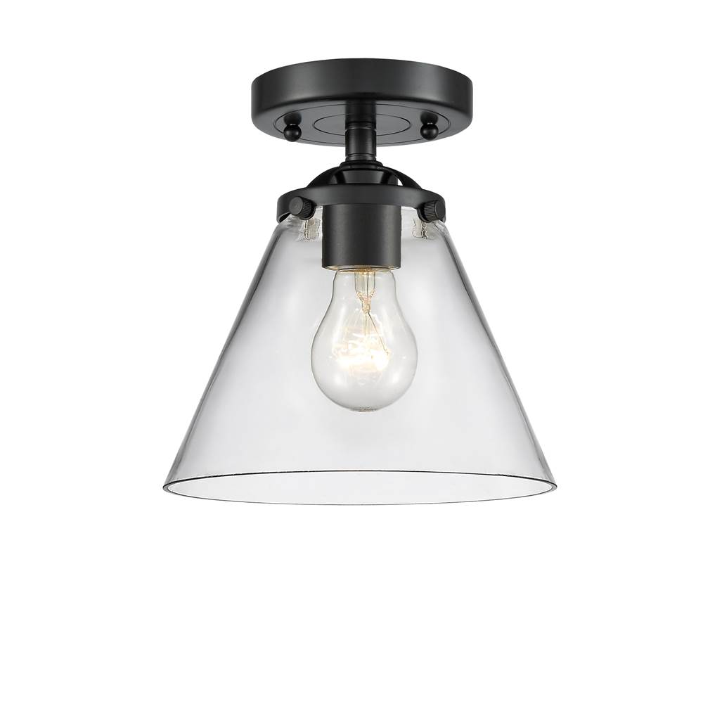 Innovations Large Cone 1 Light Semi-Flush Mount part of the Nouveau Collection