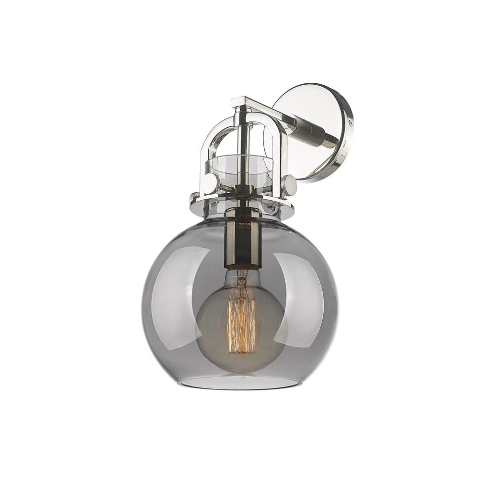 Innovations Newton Sphere Polished Nickel Sconce