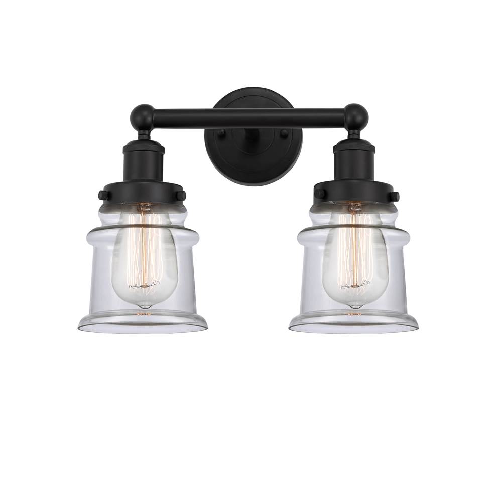Innovations Small Canton 2 Light Bath Vanity Light part of the Edison Collection