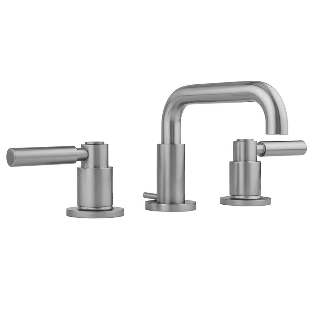 Jaclo Downtown  Contempo Faucet with Round Escutcheons & High Lever Handles- 0.5 GPM