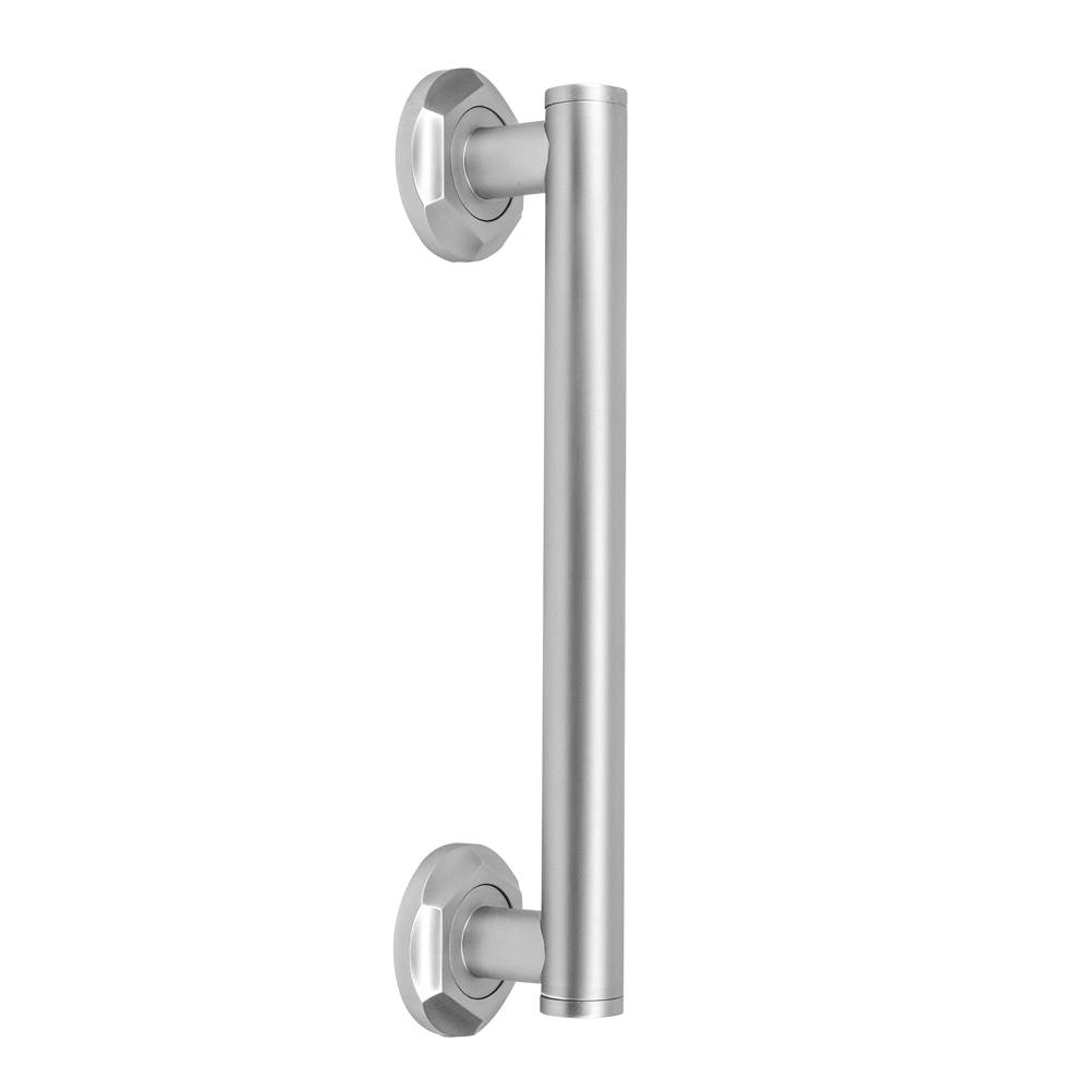 Jaclo 18'' Grand Grab Bar with Contemporary Hex Flange