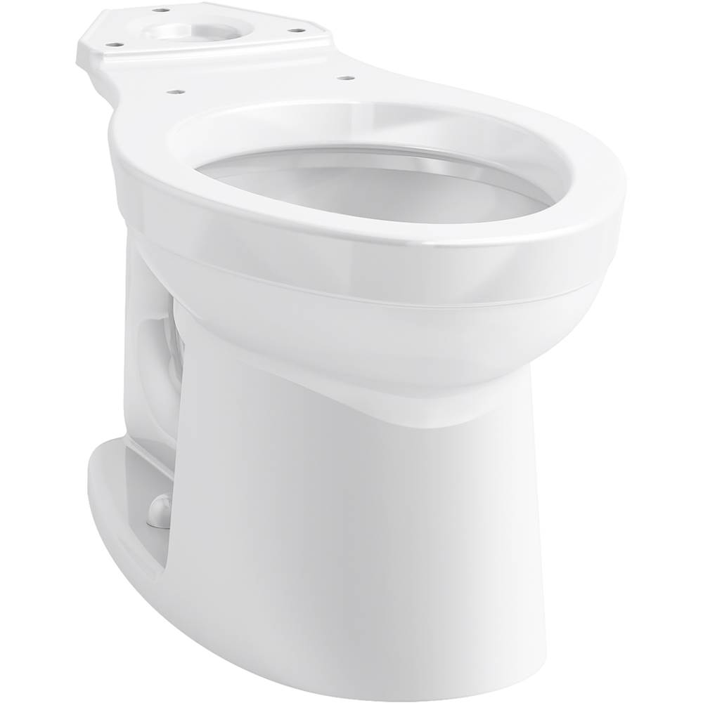 Kohler Kingston™ Elongated toilet bowl with antimicrobial finish