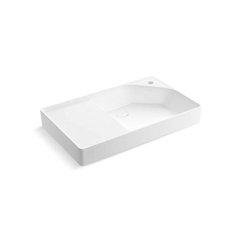 Kohler Spacity™ 30'' fireclay vanity top with integrated square sink