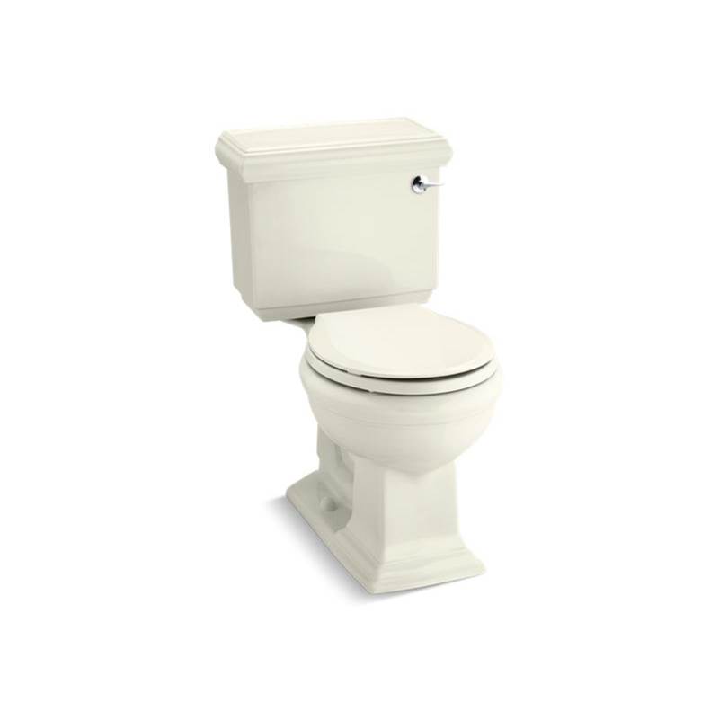 Kohler Memoirs® Classic Comfort Height® Two-piece round-front 1.28 gpf chair height toilet with right-hand trip lever