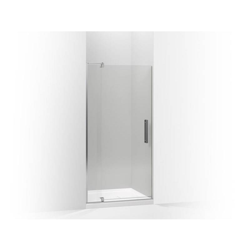Kohler Revel® Pivot shower door, 70'' H x 31-1/8 - 36'' W, with 5/16'' thick Crystal Clear glass
