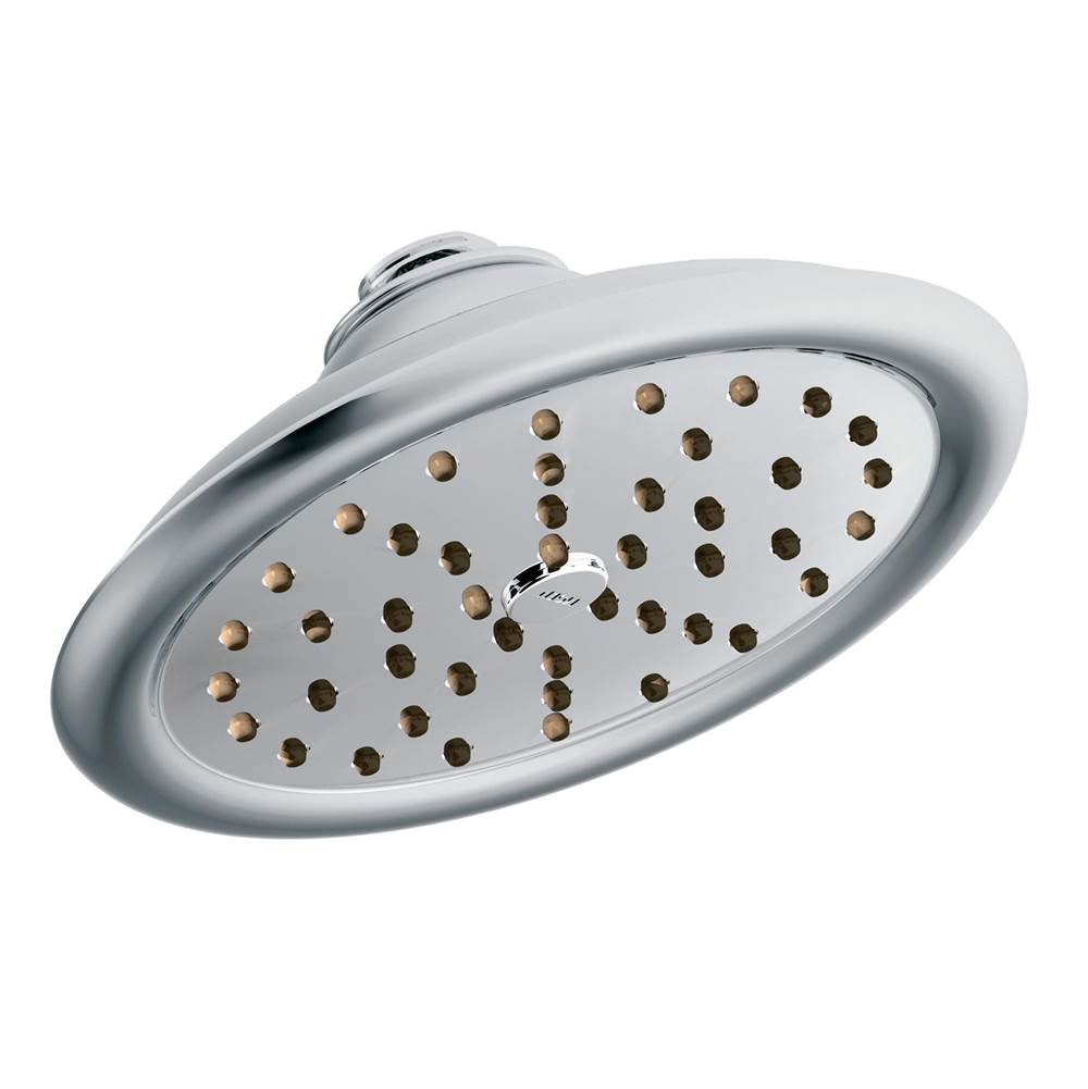Moen ExactTemp 7'' Eco-Performance One-Function Rainshower Showerhead with Immersion Technology, Chrome