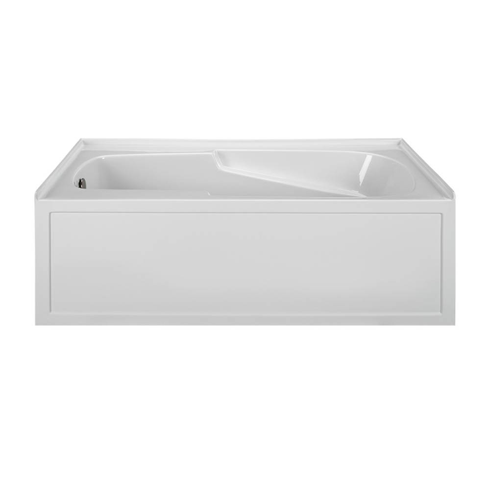 MTI Baths 60X42 BISCUIT RIGHT HAND DRAIN INTEGRAL SKIRTED WHIRLPOOL W/ INTEGRAL TILE FLANGE-BA