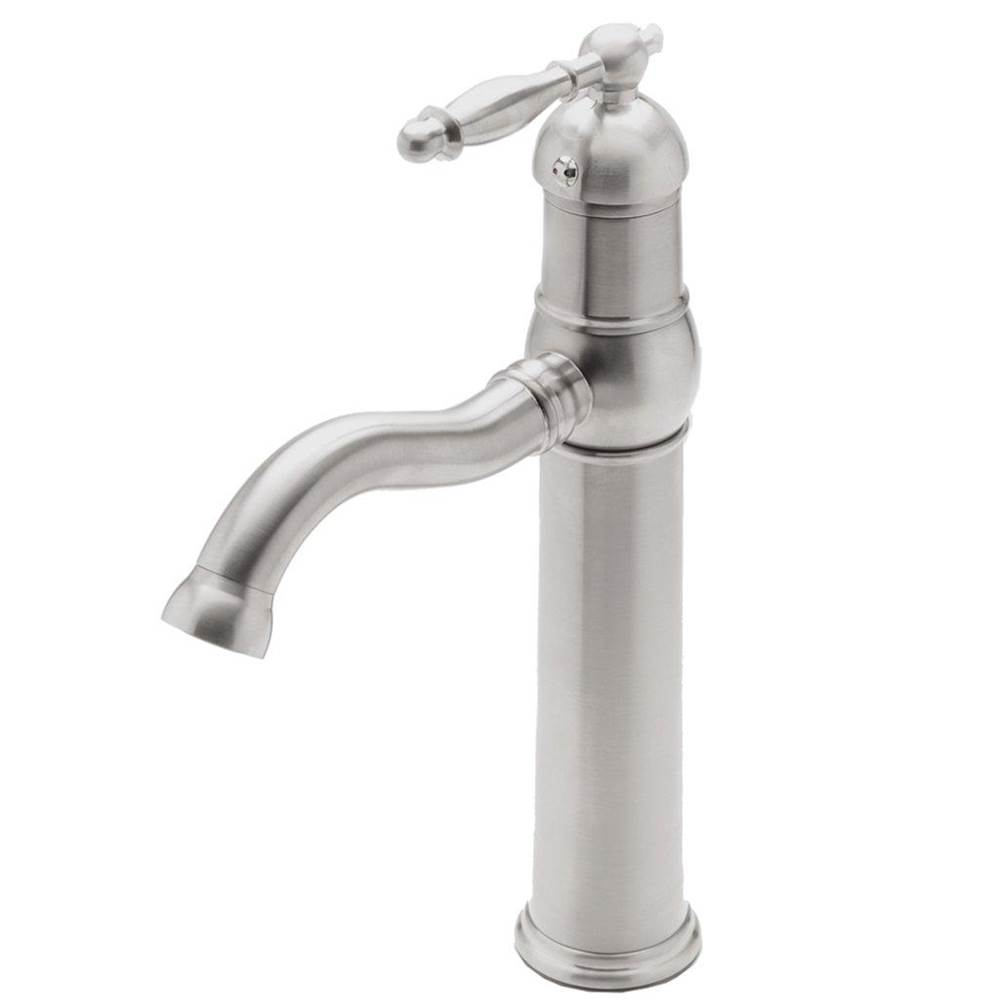 Novatto Novatto MADISON Traditional Vessel Faucet, Brushed Nickel