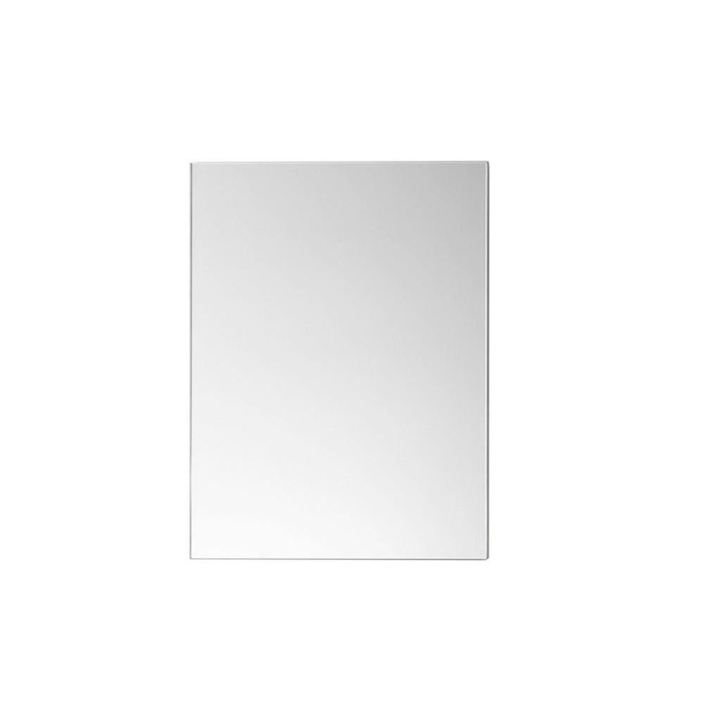 Ronbow 23'' Fortune Contemporary Metal Framed Bathroom Mirror in Brushed Nickel