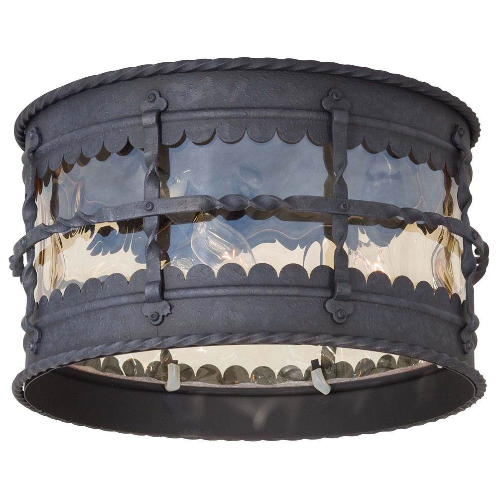The Great Outdoors 3 Light Flush Mount