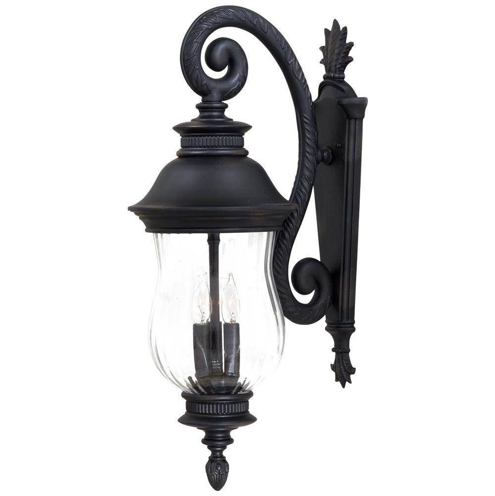 The Great Outdoors 3 Light Outdoor Wall Mount
