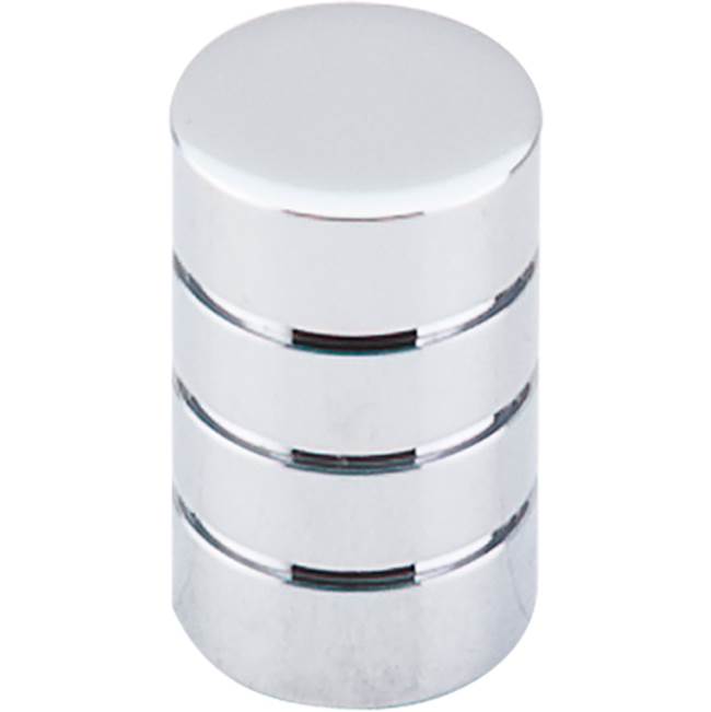 Top Knobs Stacked Knob 5/8 Inch Polished Chrome