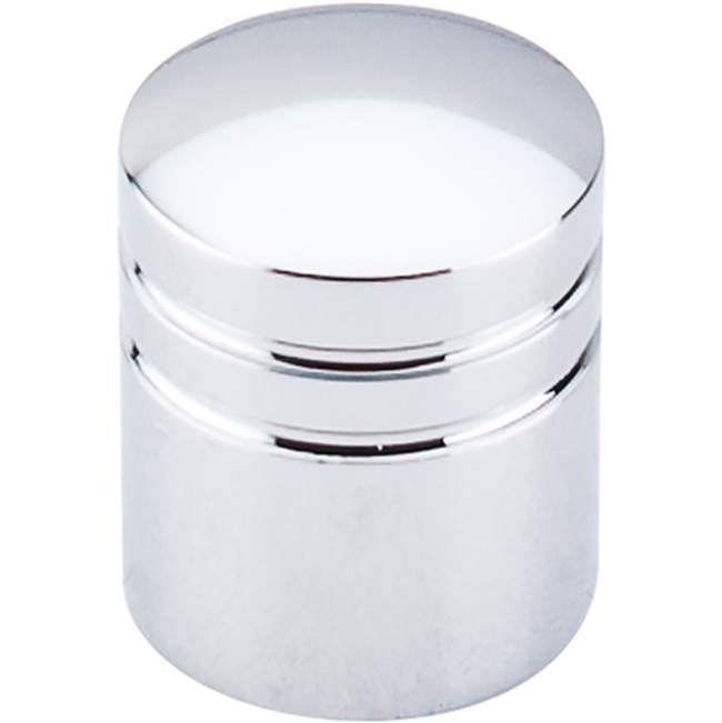 Top Knobs Stacked Knob 1 Inch Polished Chrome