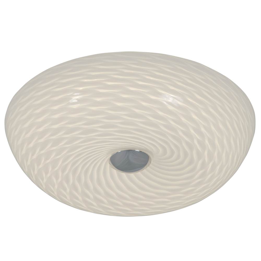 Varaluz Swirled 2-Lt Small Flush Mount - French Feather