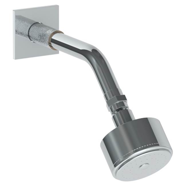 Watermark Wall Mounted Showerhead, 3'' dia with 8'' Arm and Flange