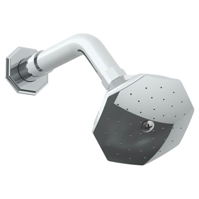 Watermark Wall Mounted Showerhead, 3 3/4''dia, with 7 1/2'' Arm and Flange