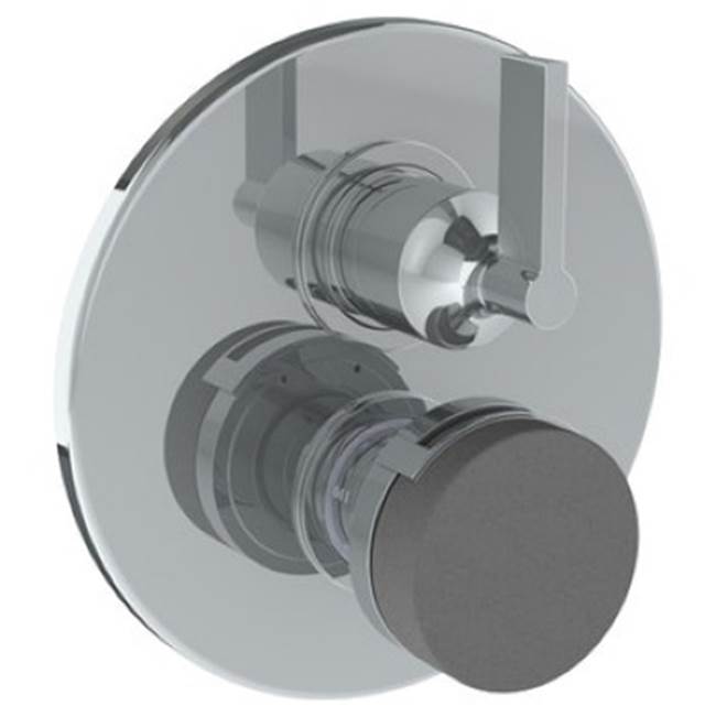 Watermark Wall Mounted Thermostatic Shower Trim with built-in control, 7 1/2'' dia. Must specify E1 or E2 trim.