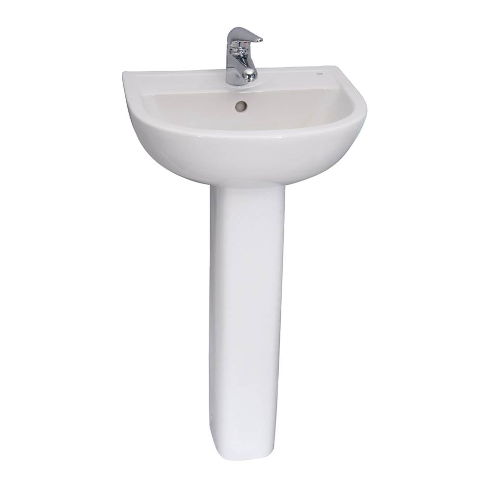 Barclay Complete Pedestal Bathroom Sinks item 3-554WH
