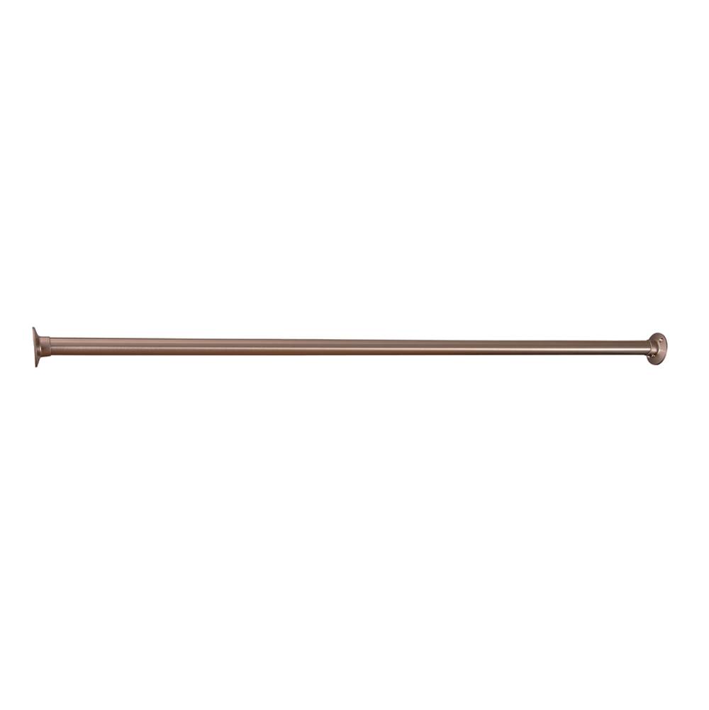 Barclay 108'' Straight Shower Rod,Brushed Nickel
