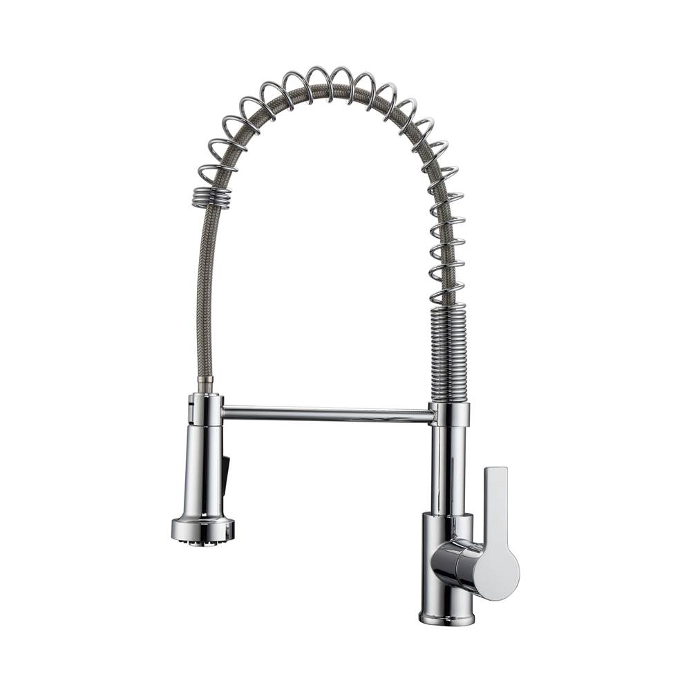 Barclay Single Hole Kitchen Faucets item KFS416-L2-CP
